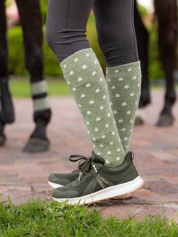 LeMieux Ally Spot Fluffies Socks